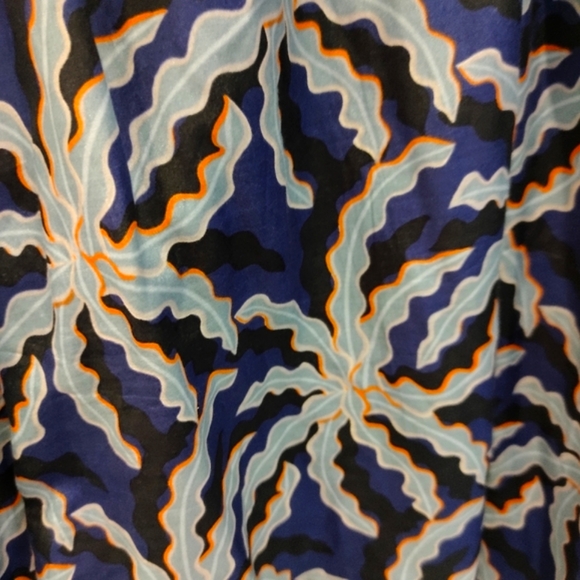 Silk and Cotton Maxi Dress - Size 8 - Picture 8 of 8